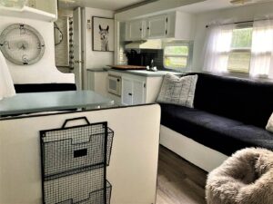 Interior of the Llama Lounge