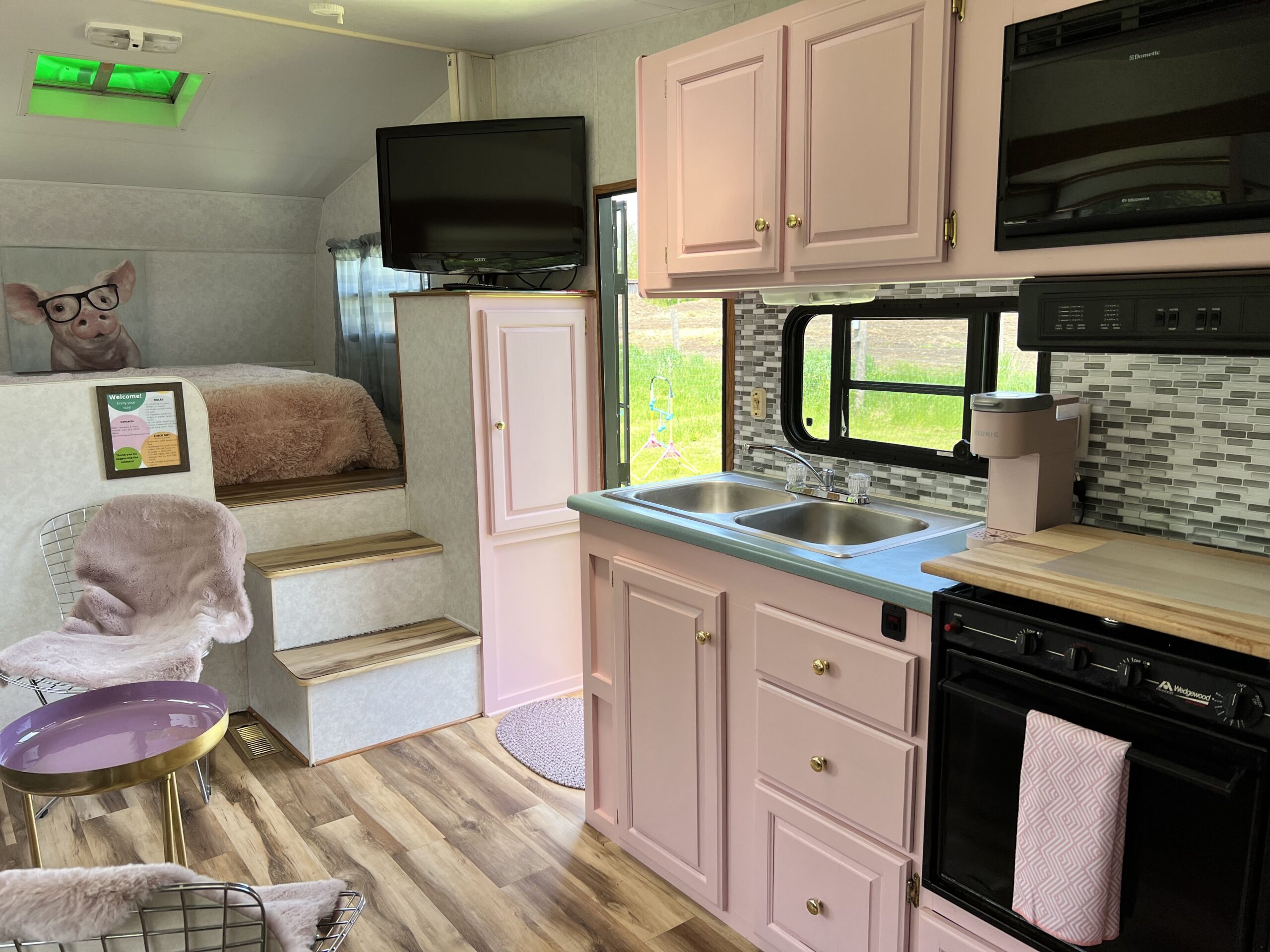 Interior of the Pig Palace